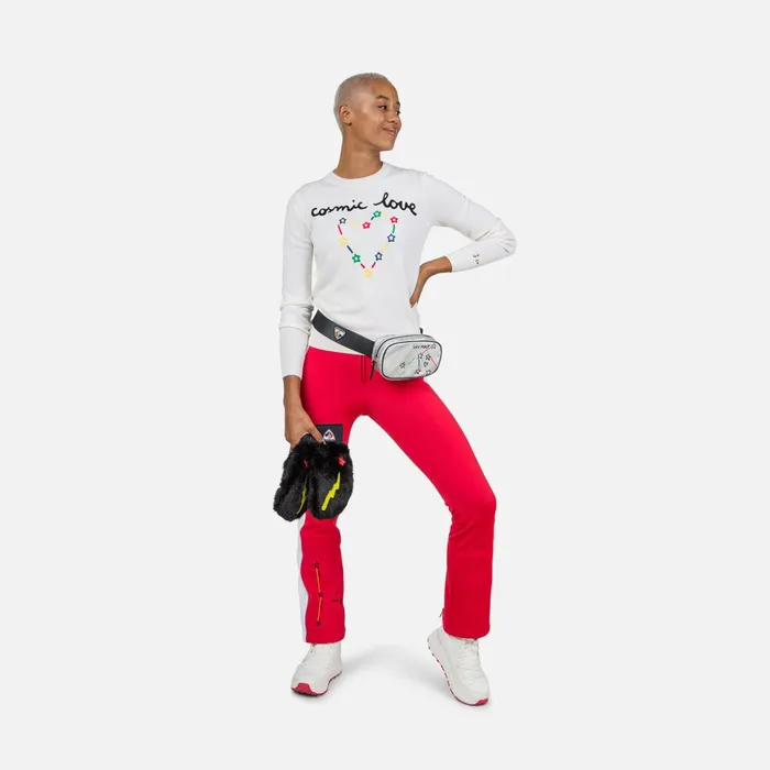 Women Women039s JCC Esther Round Neck Top White100 Rossignol Sweatshirts and Pullovers Women Women039s JCC Esther Round Neck Top White100 Rossignol Sweatshirts and Pullovers