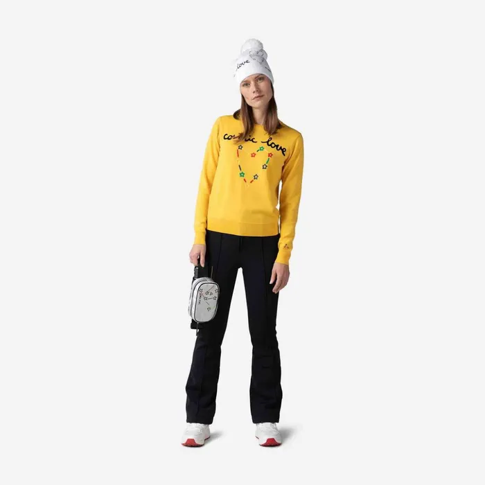 Women Women039s JCC Esther Round Neck Top Yellow500 Rossignol Sweatshirts and Pullovers Women Women039s JCC Esther Round Neck Top Yellow500 Rossignol Sweatshirts and Pullovers