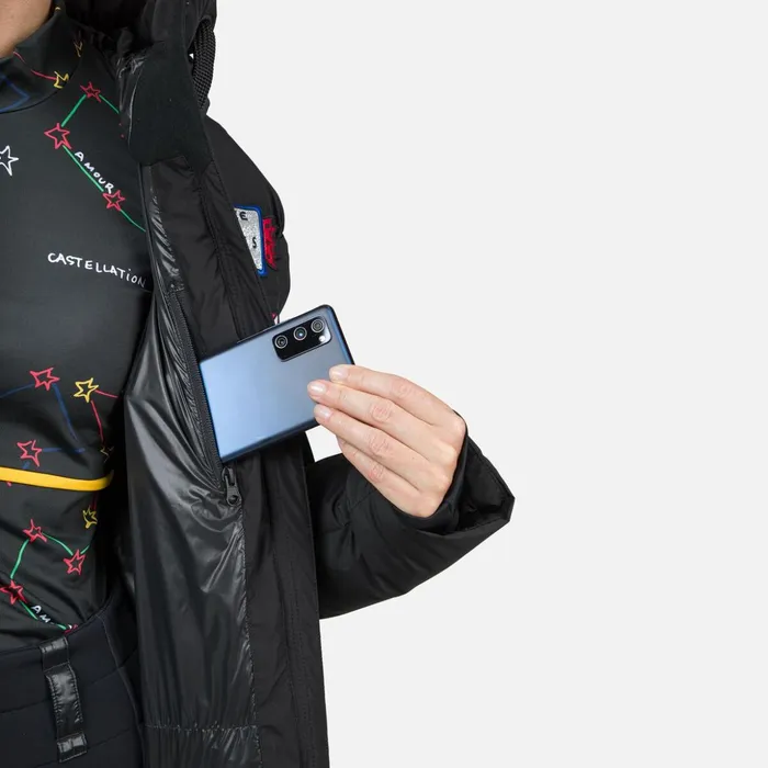 Women Women039s JCC Modul Down Bomber Jacket Black200 Rossignol Ski and Snowboard Jackets