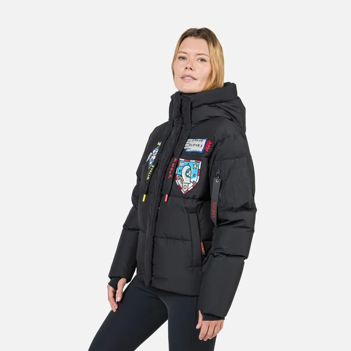 Women Women039s JCC Modul Down Bomber Jacket Black200 Rossignol Ski and Snowboard Jackets