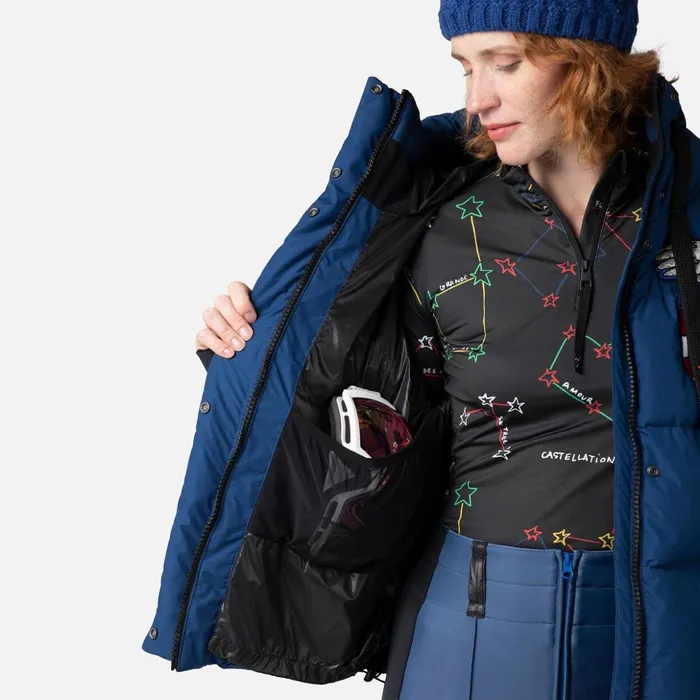 Women Women039s JCC Modul Down Bomber Jacket Cosmicblue Rossignol Ski and Snowboard Jackets