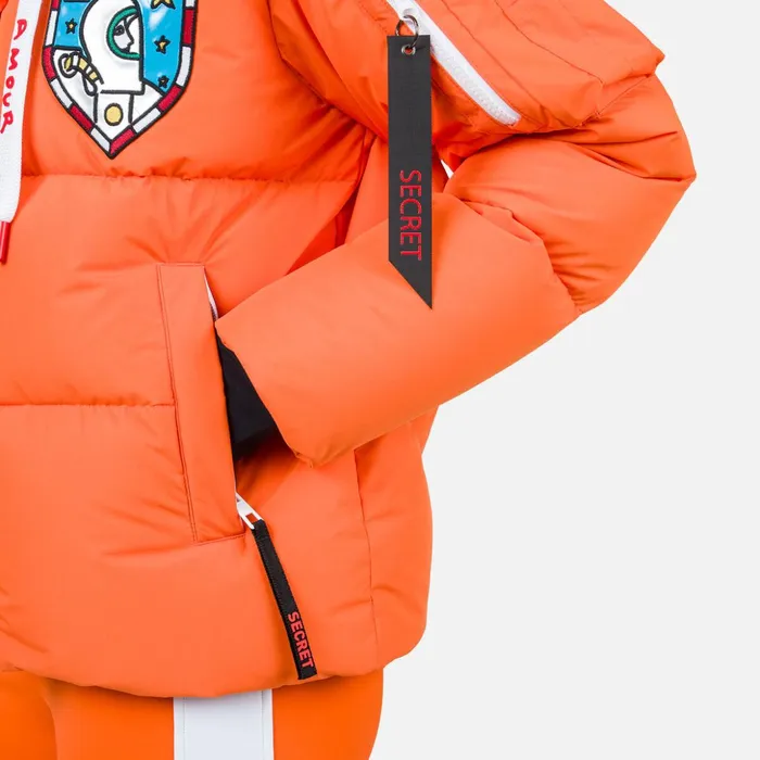 Women Women039s JCC Modul Down Bomber Jacket Orange410 Rossignol Ski and Snowboard Jackets