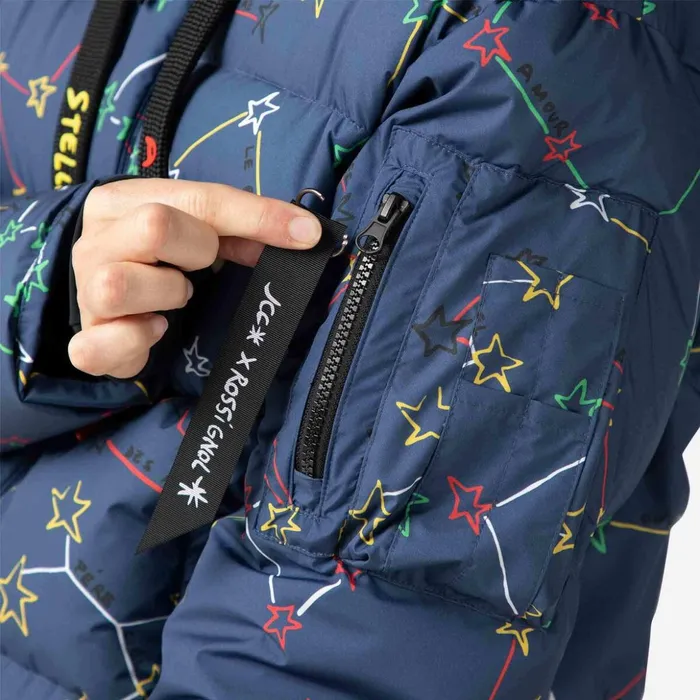 Women Women039s JCC Modul Printed Down Bomber Jacket Cosmicblue Rossignol Ski and Snowboard Jackets