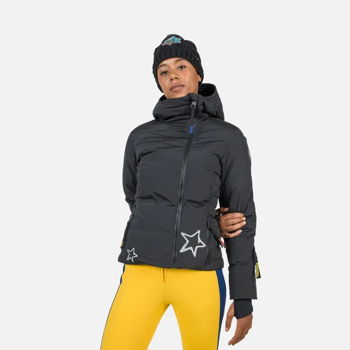 Women Women039s JCC Stellar Down Jacket Black200 Rossignol Ski and Snowboard Jackets
