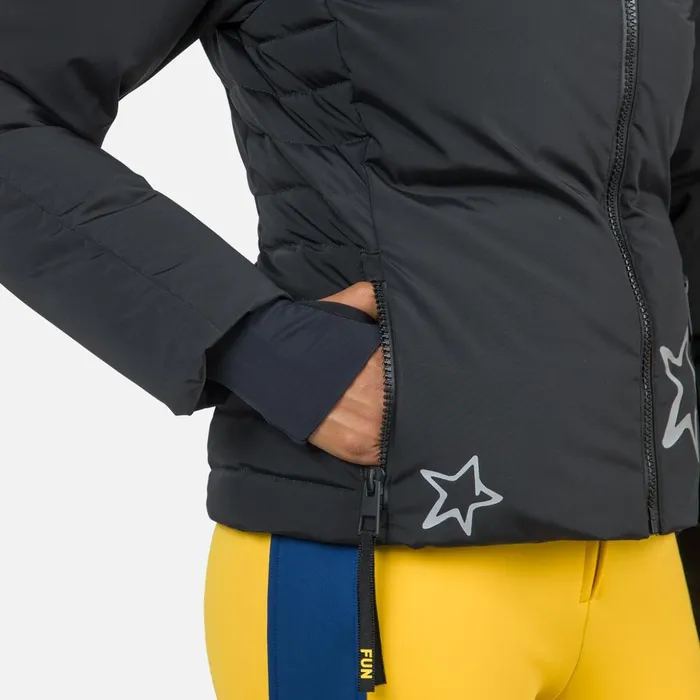 Women Women039s JCC Stellar Down Jacket Black200 Rossignol Ski and Snowboard Jackets