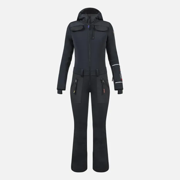 Women Women039s JCC Sublim Overalls Black200 Rossignol Ski and Snowboard Jackets