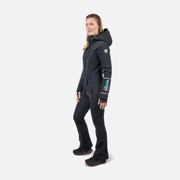 Women Women039s JCC Sublim Overalls Black200 Rossignol Ski and Snowboard Jackets