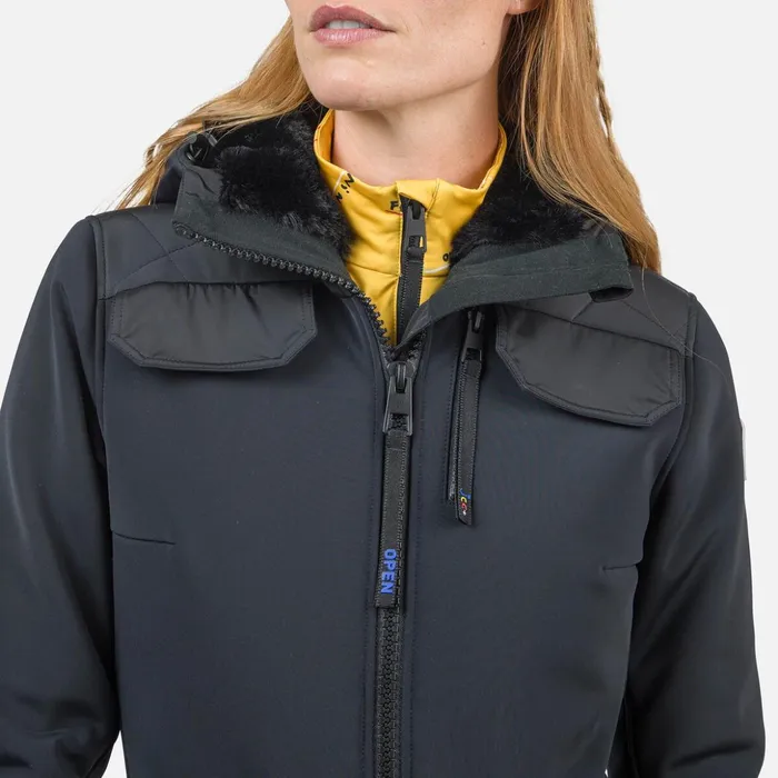 Women Women039s JCC Sublim Overalls Black200 Rossignol Ski and Snowboard Jackets