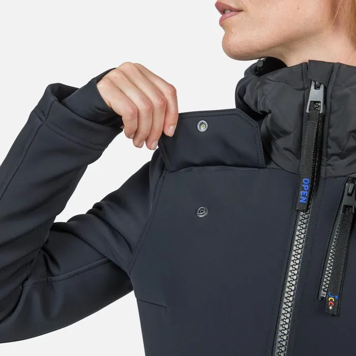 Women Women039s JCC Sublim Overalls Black200 Rossignol Ski and Snowboard Jackets