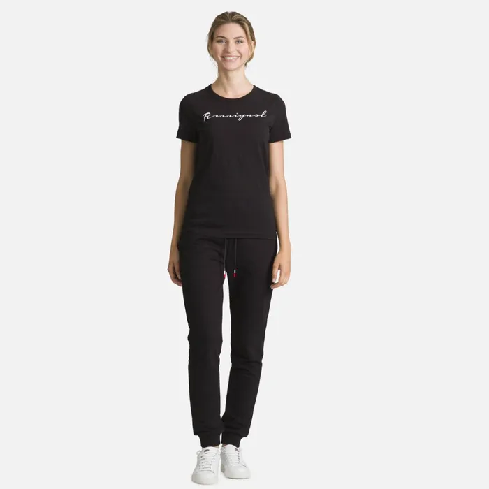Women Women039s Logo Cotton Sweatpants Black200 Rossignol Pants