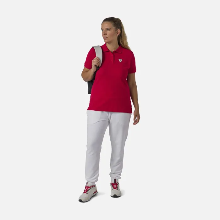 Women Women039s Logo Polo Carmin307 Rossignol Polos and Tees
