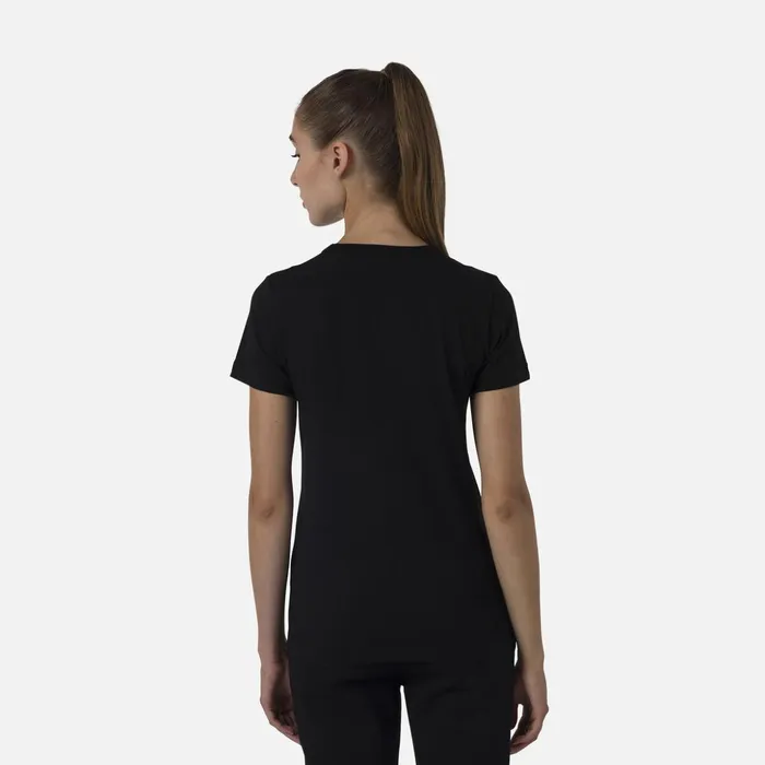 Women Women039s Logo Tee Black200 Rossignol Polos and Tees