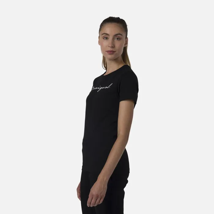 Women Women039s Logo Tee Black200 Rossignol Polos and Tees