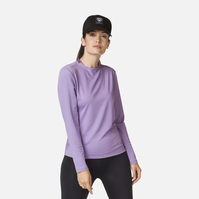 Women Women039s Long Sleeve Light Midlayer Frenchlilac Rossignol Baselayers