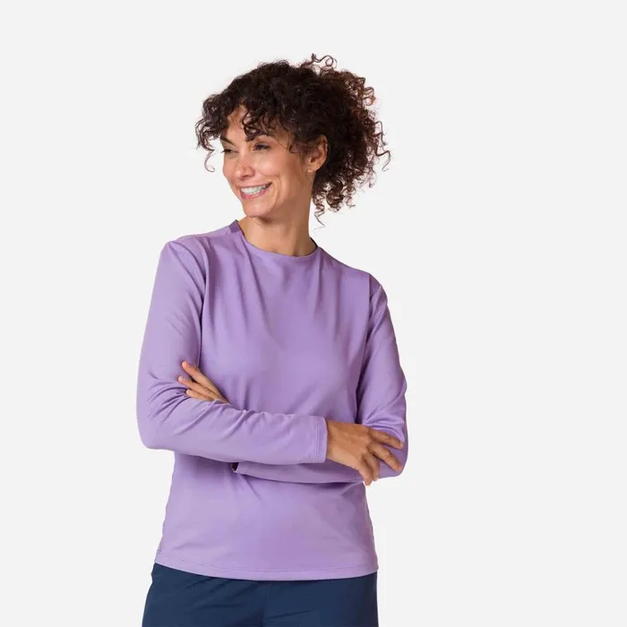 Women Women039s Long Sleeve Light Midlayer Frenchlilac Rossignol Baselayers