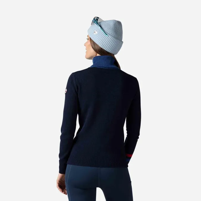 Women Women039s Mountain Turtle Neck Top Darknavy715 Rossignol Sweatshirts and Pullovers