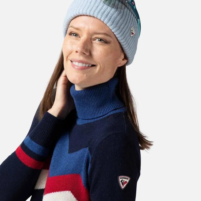 Women Women039s Mountain Turtle Neck Top Darknavy715 Rossignol Sweatshirts and Pullovers