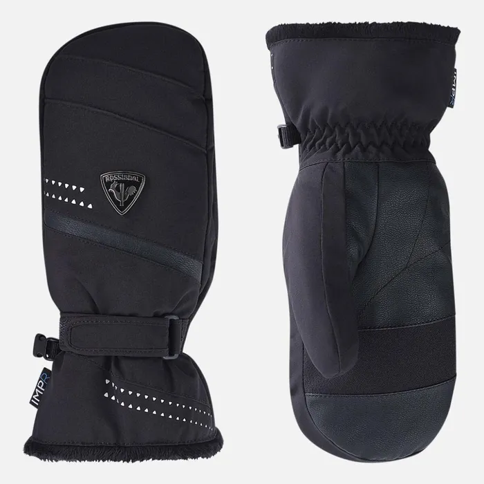 Women Women039s Nova Waterproof Ski Mittens Black200 Rossignol Gloves