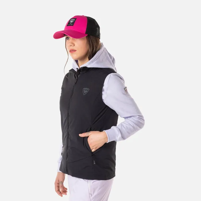 Women Women039s Opside Vest Black200 Rossignol Softshell and Lightweight Jackets