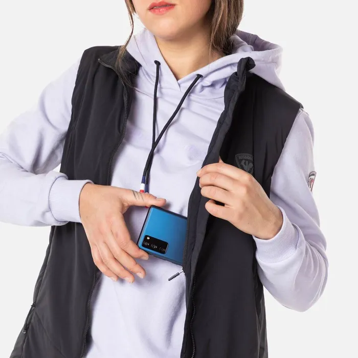 Women Women039s Opside Vest Black200 Rossignol Softshell and Lightweight Jackets