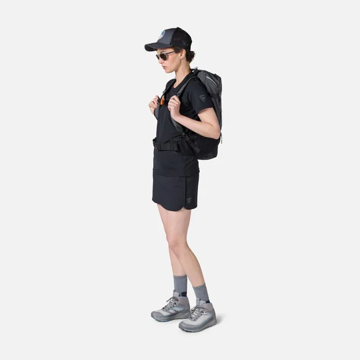 Women Women039s Plain Hiking Tee Black200 Rossignol Polos and Tees