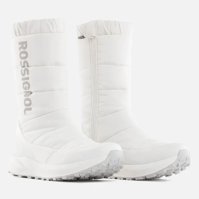 Women Women039s Podium Knee High White Boots White100 Rossignol Boots