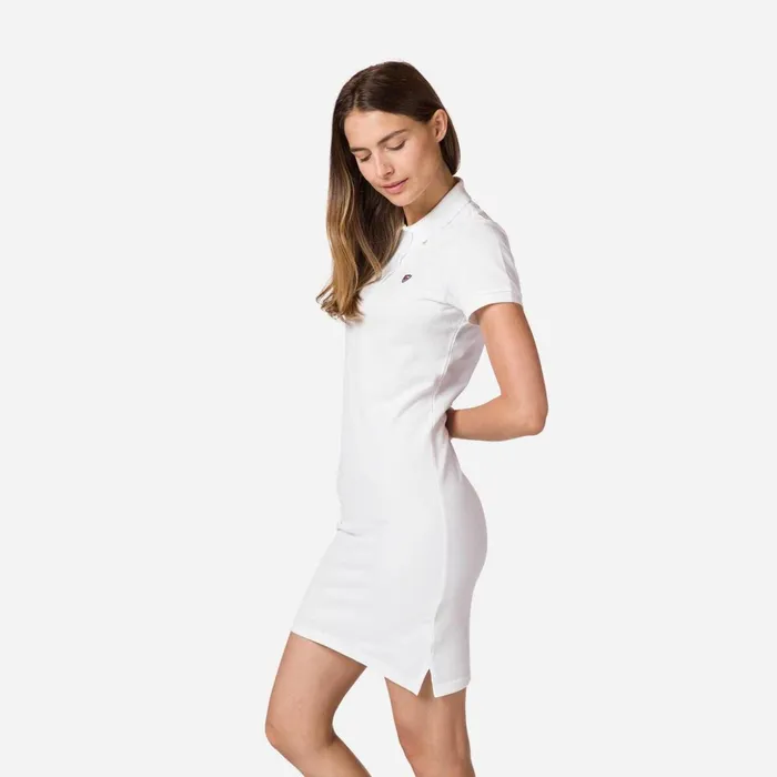 Women Women039s Polo Dress White100 Rossignol Dresses and Skirts