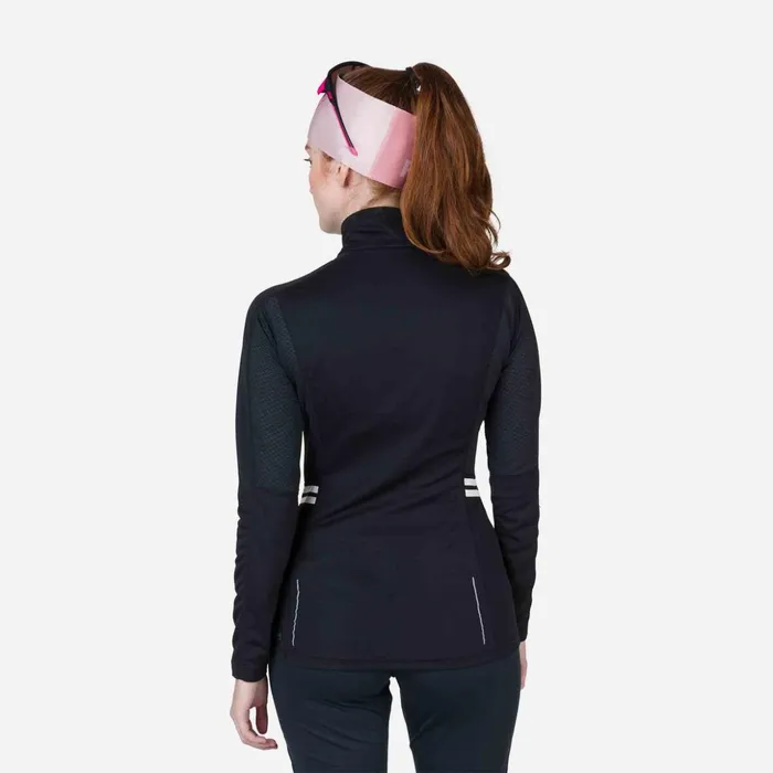 Women Women039s Poursuite HalfZip Baselayer Top Black200 Rossignol Baselayers