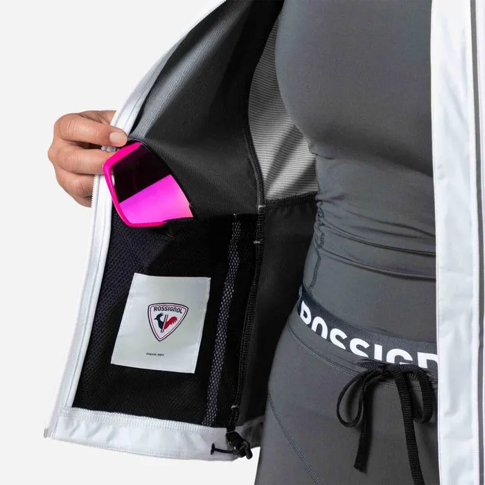 Women Women039s Poursuite Jacket White100 Rossignol Softshell and Lightweight Jackets