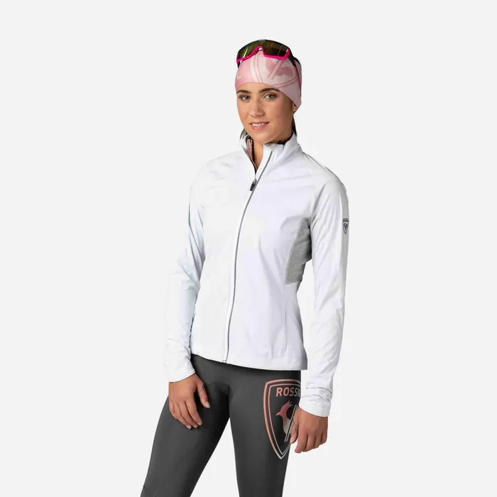 Women Women039s Poursuite Jacket White100 Rossignol Softshell and Lightweight Jackets
