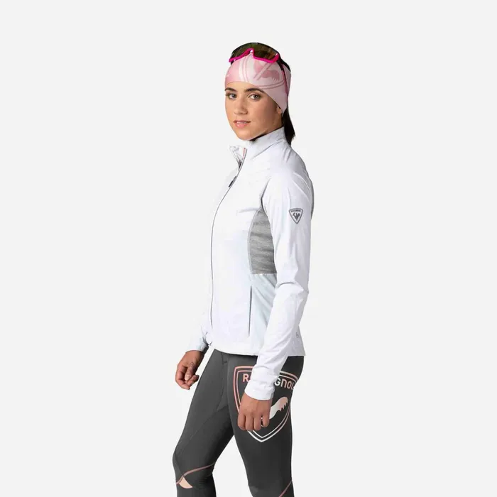 Women Women039s Poursuite Jacket White100 Rossignol Softshell and Lightweight Jackets