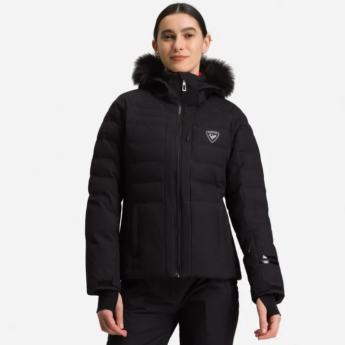 Women Women039s Rapide Ski Jacket Black200 Rossignol Ski and Snowboard Jackets