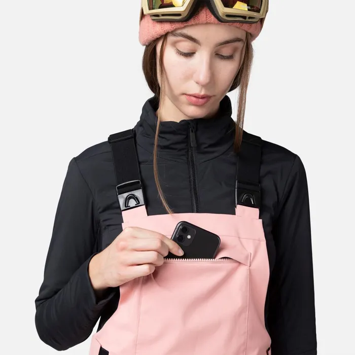 Women Women039s Relaxed Bib Ski Pants Cooperpink Rossignol Ski Pants