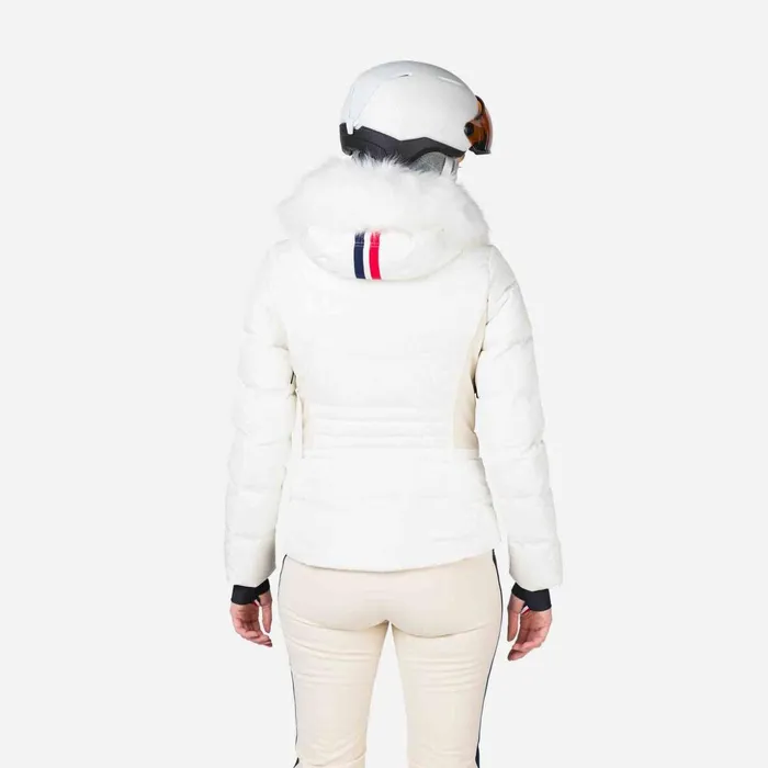Women Women039s Ruby Merino Down Ski Jacket White100 Rossignol Ski and Snowboard Jackets
