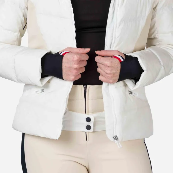 Women Women039s Ruby Merino Down Ski Jacket White100 Rossignol Ski and Snowboard Jackets