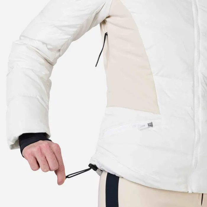 Women Women039s Ruby Merino Down Ski Jacket White100 Rossignol Ski and Snowboard Jackets