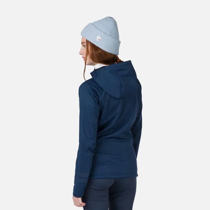 Women Women039s Softshell Hooded Jacket Darknavy715 Rossignol Softshell and Lightweight Jackets