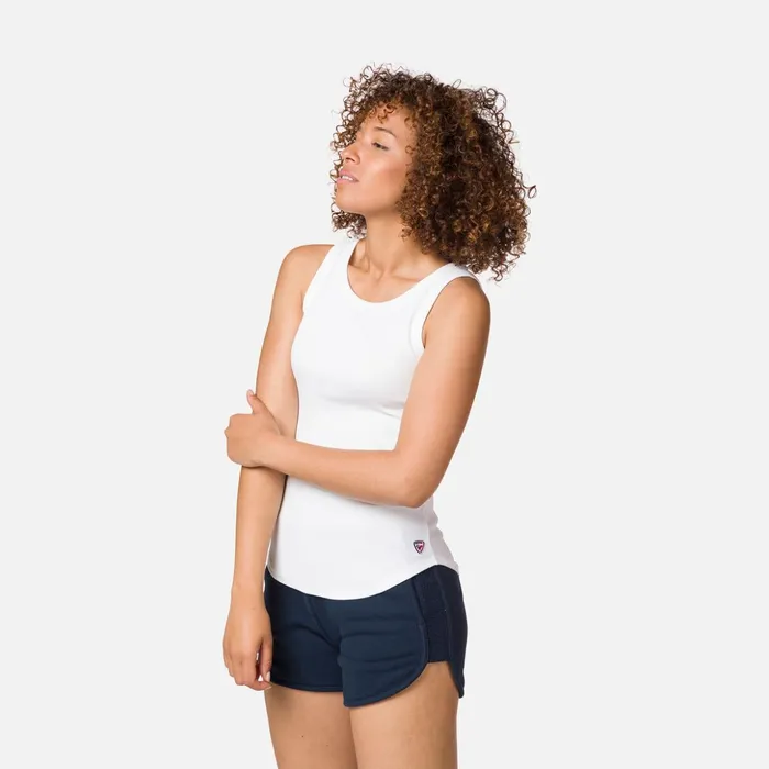 Women Women039s Tank Tee White100 Rossignol Polos and Tees