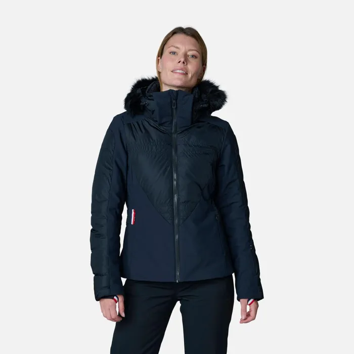 Women Women039s Victoire Hybrid Ski Jacket Black200 Rossignol Ski and Snowboard Jackets