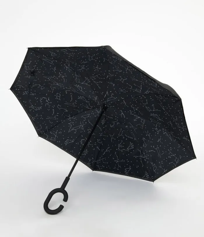 Zodiac Constellation Double Layer Inverted Umbrella Accessories Unique Vintage Umbrellas Zodiac Constellation Double Layer Inverted Umbrella Accessories Unique Vintage Umbrellas