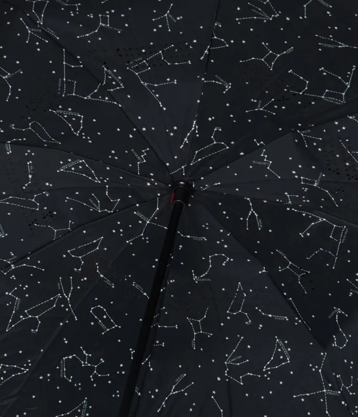Zodiac Constellation Double Layer Inverted Umbrella Accessories Unique Vintage Umbrellas
